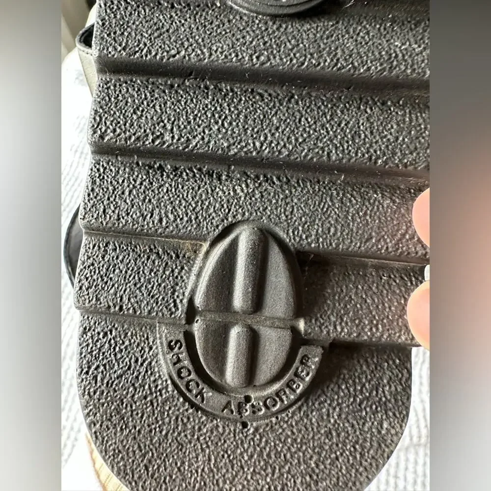 Mephisto Womens Dominica Leather Sandal - Black Leather NEW - Picture 14 of 14